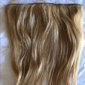 Human hair 16inch hidden halo